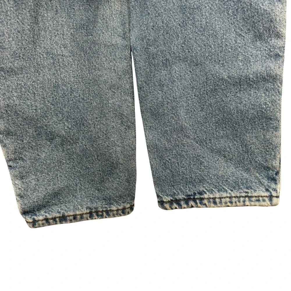 LL Bean Blanket Lined Jeans Womens 14 Tall High Rise‎ Straight USA Winter Warm